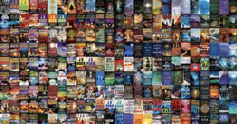 5,000 Top-Selling Book Covers, Arranged by Visual Similarity