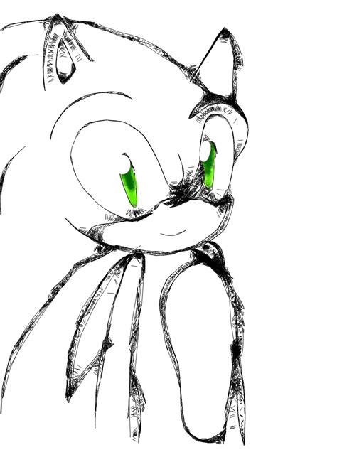Sonic The Hedgehog Sketch By Phantomgirl2510 On Deviantart