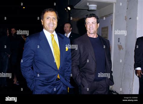 Recording Artist Frank Stallone And His Brother Actor Sylvester