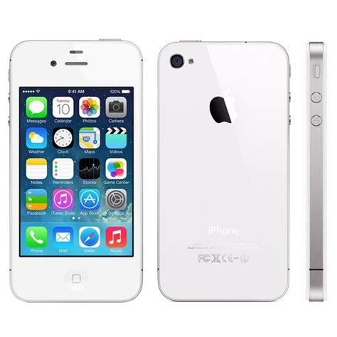 Used Apple Iphone 4s 16gb White Unlocked Gsm