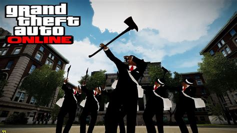 Gta Online Axe Gang From Kung Fu Hustle Movie Youtube