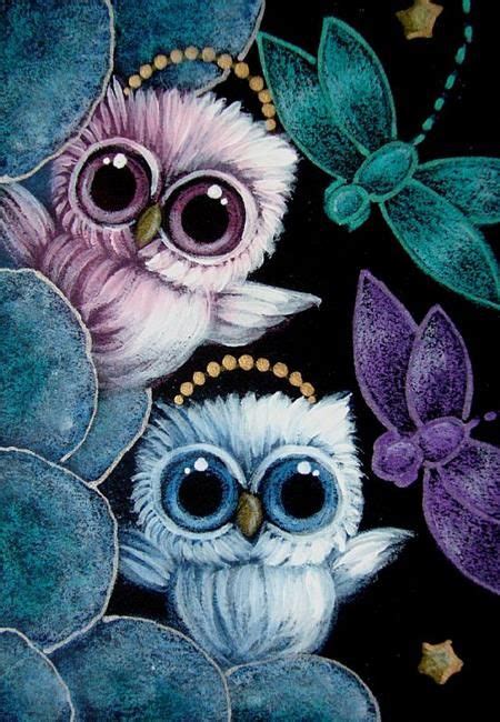 Tiny Angels Owls Dragonflies Visit By Cyra R Cancel From Owls
