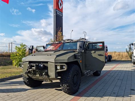 The French Company Arquus Releases Armored Vehicles For Romanian Army