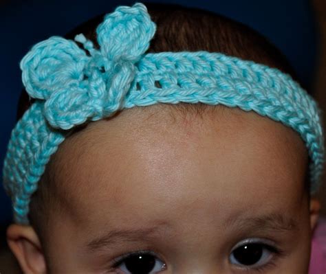 Butterfly Headband Crochet Pattern Pdf Newborn By