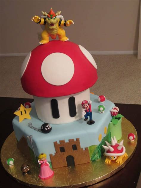 See more ideas about mario cake, super mario cake, super mario. J's Cakes: Super Mario Bros. Birthday Cake