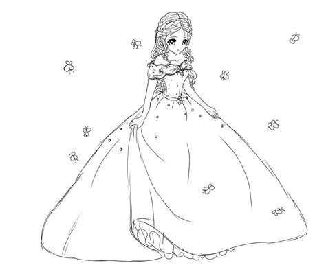 Cinderella Anime Style Redraw By Taurasakura On Deviantart