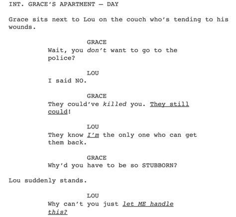 How To Format Dialogue In A Screenplay Top 8 Dialogue With Shooting