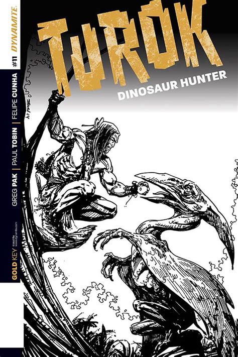 Turok Dinosaur Hunter Vol 2 11 Cover C Incentive Bart Sears Black
