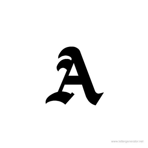 5 Best Images Of Printable Old English Alphabet A Z 5 Best Images Of