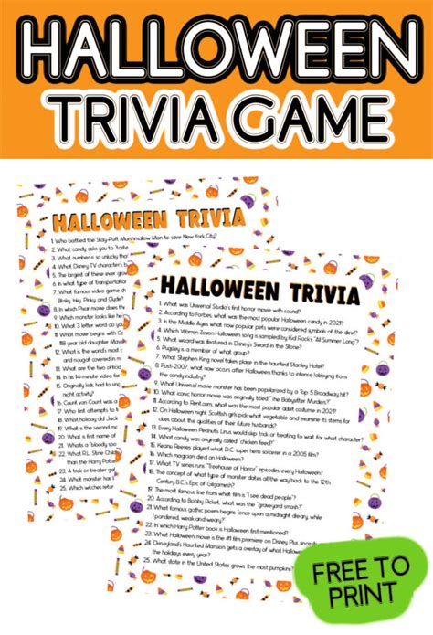 70 Halloween Trivia Questions And Answers Playfuns