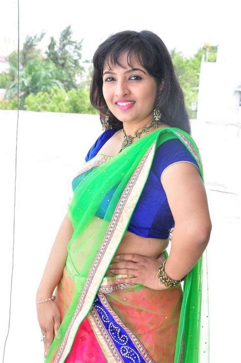 Who is the number one actress in south india? South Indian B-Grade Actress Roshini Half Saree Photos ...