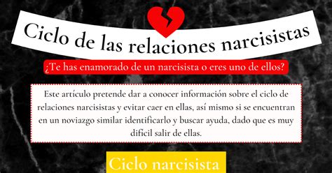 Ciclo De Las Relaciones Narcisistas
