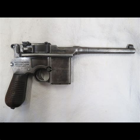 Pistolet Mauser C96 Schnellfeuer 712 Calibre 763 Neutralisé