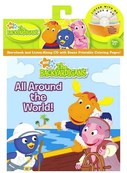 The Backyardigans All Around The World By Golden Books Other Format