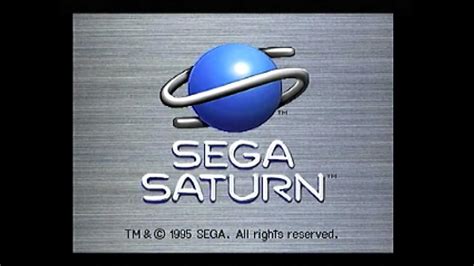 Sega Saturn Boot Up Screen Youtube