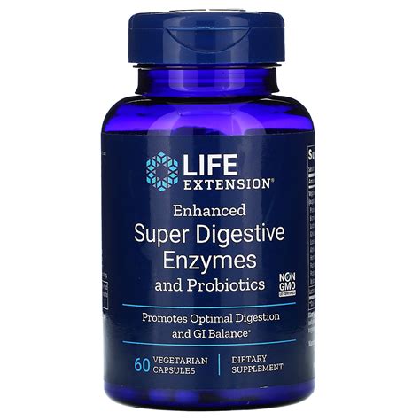 Life Extension Enhanced Super Digestive Enzymes And