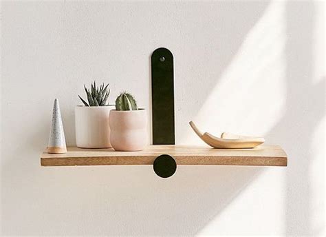 Affordable Modern Wall Mounted Single Shelves From Urban Outfitters