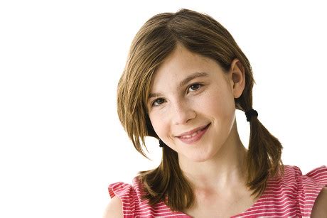 Model Released Girl Pigtails Editorial Stock Photo Stock Image