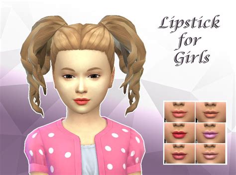 Sssvitlans Natural Lipstick Sims Sims 4