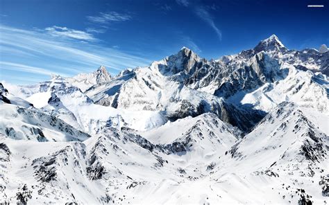 Snow Mountain Wallpaper 2560x1600 68877 With Images
