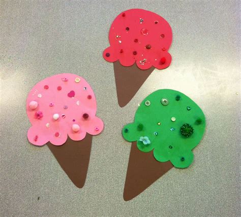 Cute Summer Kids Craft Ideas Ice Cream Summer Crafts For Kids