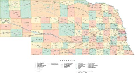 Nebraska Map Of Cities Draw A Topographic Map