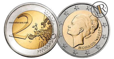 2 Euro Monaco Commemorative Coins Photo And Value Of All 2 Euro