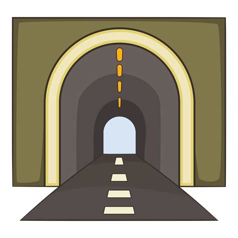 Tunnel Icon Cartoon Style 15076576 Vector Art At Vecteezy