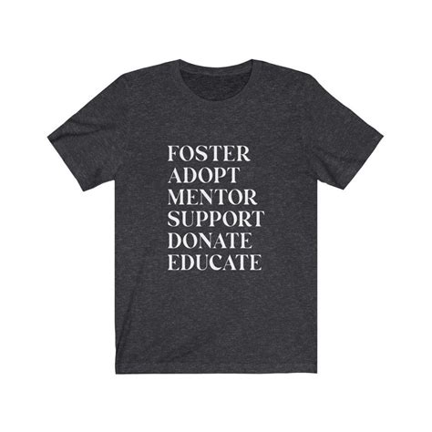 Foster Care Awareness Shirtfoster Care T Shirtfoster Care Etsy