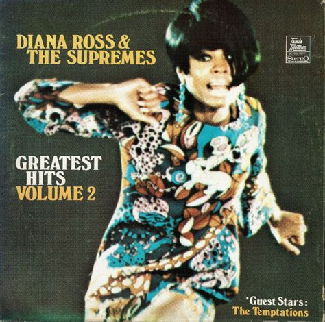 Diana Ross And The Supremes Greatest Hits Volume 2 Orange Label Vinyl