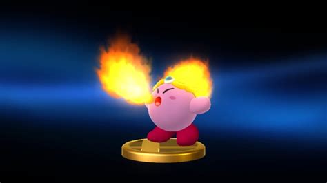 Image Ssbu Fire Kirby Trophyjpeg Kirby Wiki Fandom Powered By Wikia
