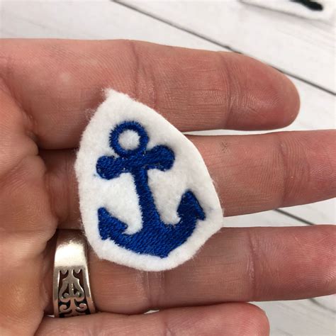 Mini Anchor Embroidery Design Designs By Babymoon
