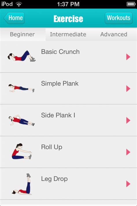Abs Workouts App Review Attain The Perfect Looking Belly Apppicker
