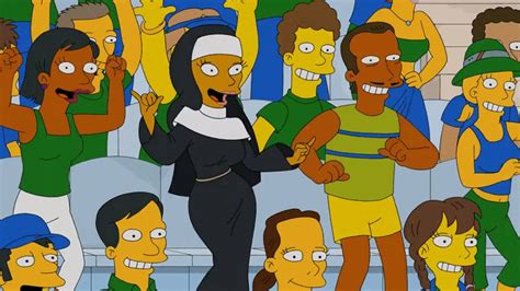 The Simpsons Brazilian Nun By Luisjuarezjiji On Deviantart