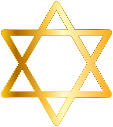 Star Of David Yellow Png Clip Art Best Web Clipart