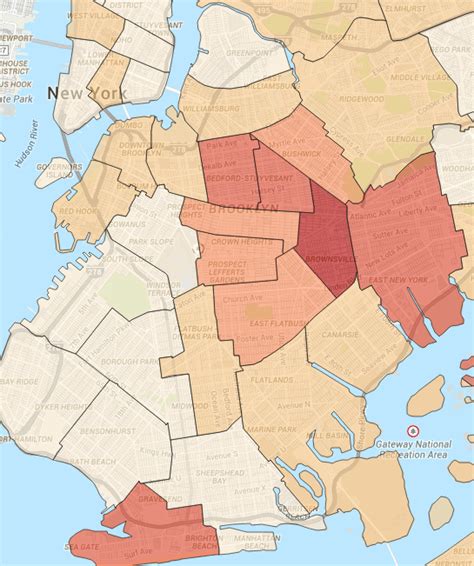 Nyc Brooklyn Neighborhood Map