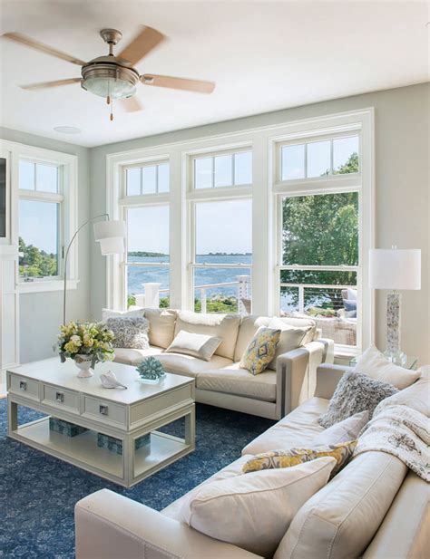 Rhode Island Beach Cottage Living Room Home Is Where Comfort Never