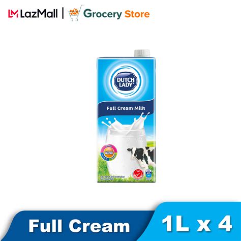 Susu Kotak Dutch Lady : Dutch Lady Original Milk Beverage 946 Ml