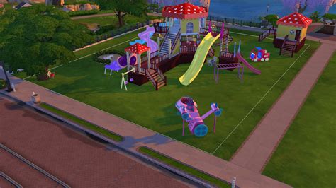 Sims 4 Cc Download Joyful Kids Playground Set Sanjana Sims Studio