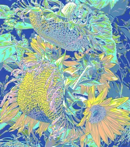Daily Paintworks Original Fine Art Vitali Komarov Sunflower