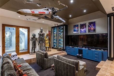Take A Glimpse At The Ultimate Star Wars Home Theater Themed After The