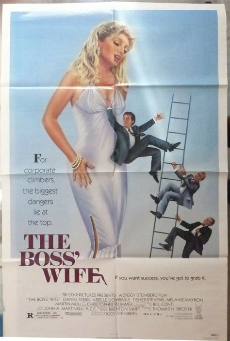 The Boss Wife Movie Poster 1986 1 Sheet Original Daniel Stern Barnebys