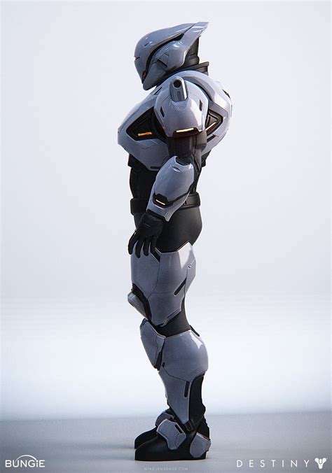 Artstation Destiny Spektar Titan Armor Mike Jensen Armor Concept