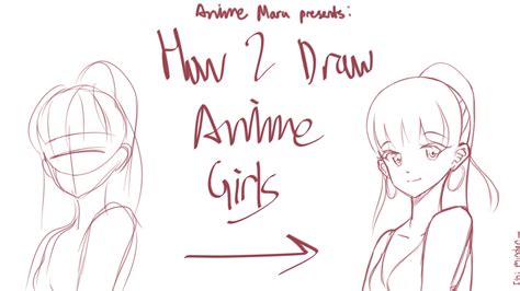 Easy Anime Girl Drawing Step By Step Animenews