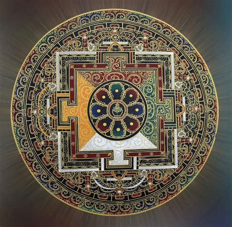 Maṇḍala मण्डल Is A Sanskrit Word Meaning Circle In The Buddhist