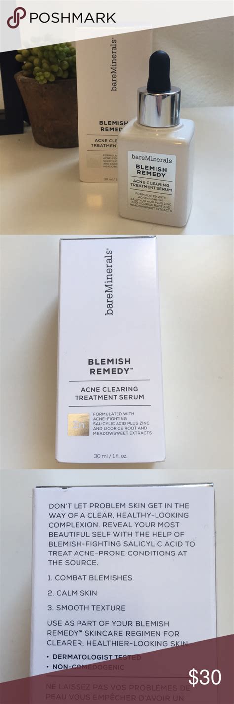 Bareminerals Blemish Remedy Acne Clearing Serum Clear Acne Blemish