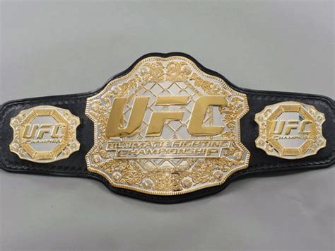 Ufc Legacy Championship Belt Wrestling Heavy Weight Replica Mma