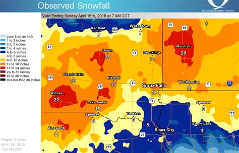 Historic April Blizzard Impacts The Region
