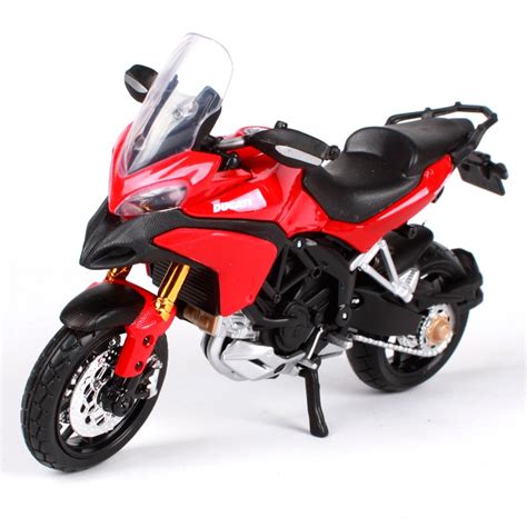 Maisto 118 Ducati Multistrada 1200s Red Motorcycle Diecast Motorbike