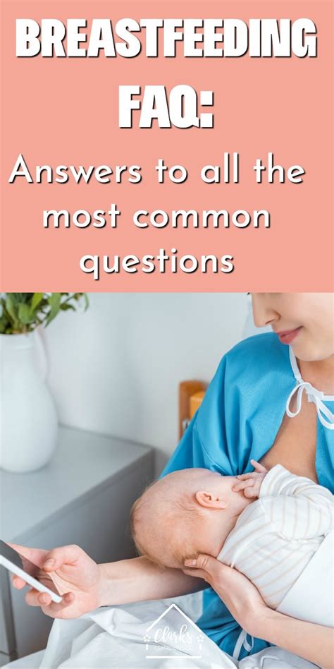 Troubleshooting Breastfeeding Faqs Answered Clarks Condensed